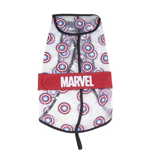 Picture of Marvel Avengers Captain America dog raincoat